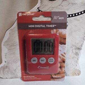 Red Mini Digital Timer